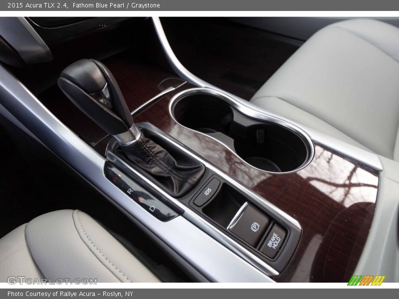 Fathom Blue Pearl / Graystone 2015 Acura TLX 2.4