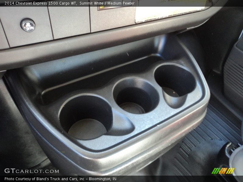 Summit White / Medium Pewter 2014 Chevrolet Express 1500 Cargo WT