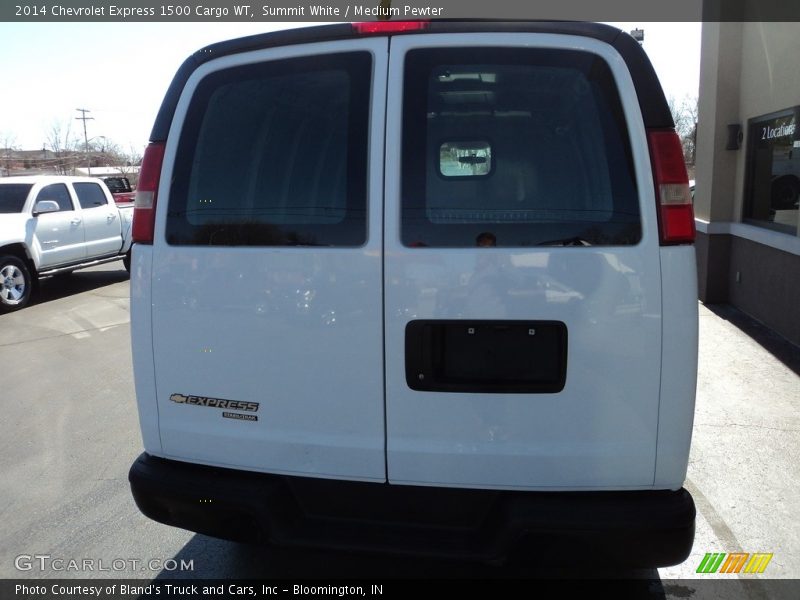 Summit White / Medium Pewter 2014 Chevrolet Express 1500 Cargo WT