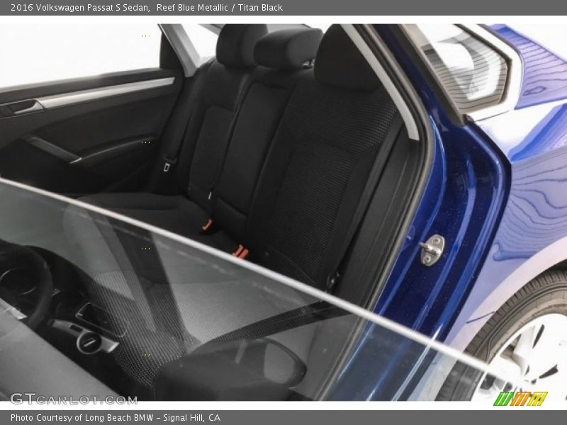 Reef Blue Metallic / Titan Black 2016 Volkswagen Passat S Sedan
