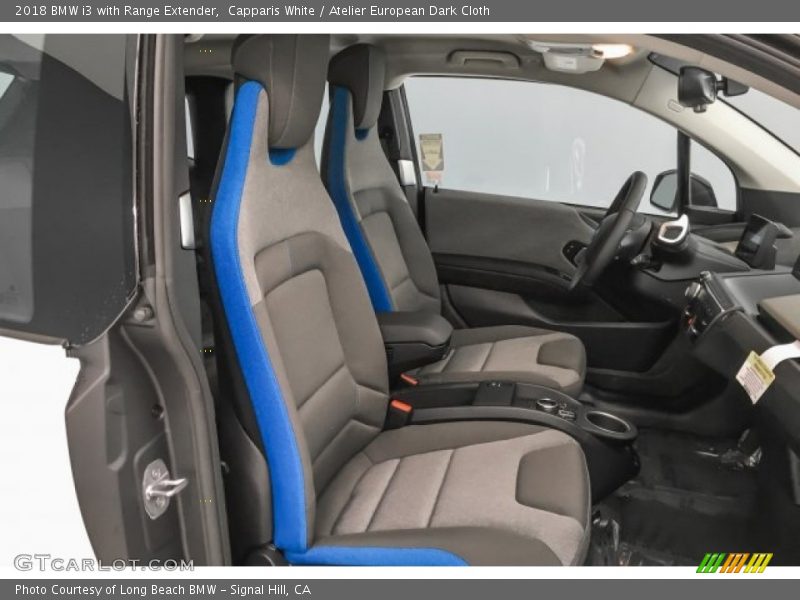 Capparis White / Atelier European Dark Cloth 2018 BMW i3 with Range Extender