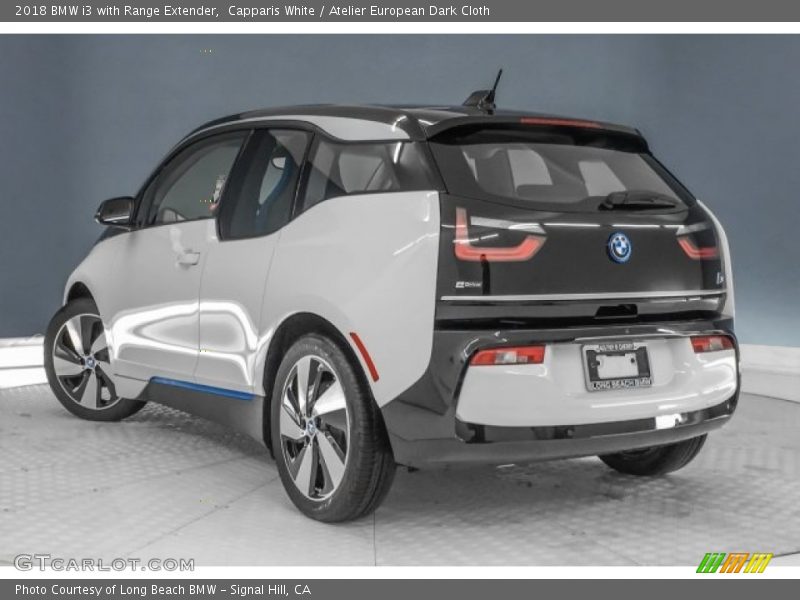 Capparis White / Atelier European Dark Cloth 2018 BMW i3 with Range Extender