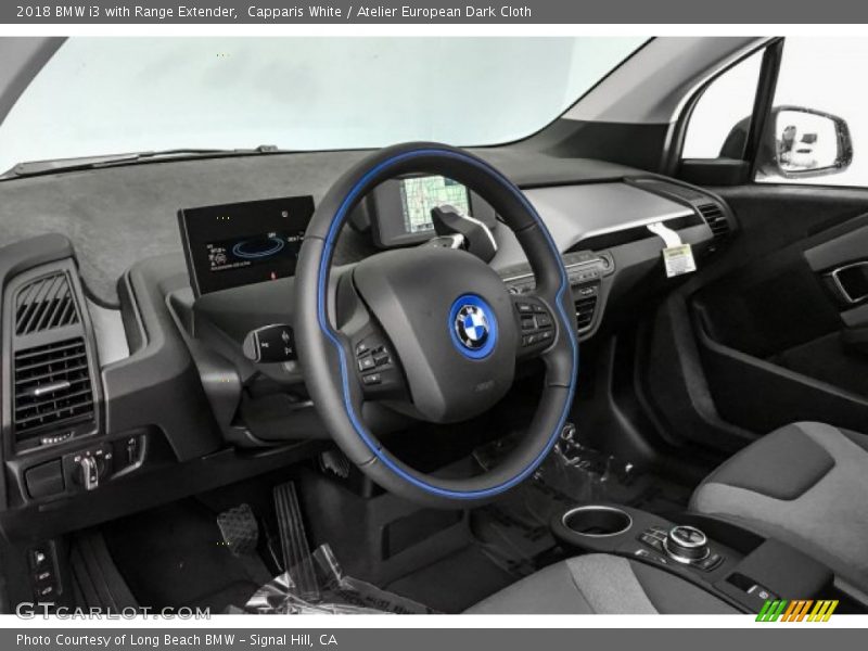 Capparis White / Atelier European Dark Cloth 2018 BMW i3 with Range Extender