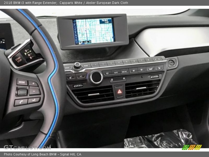 Capparis White / Atelier European Dark Cloth 2018 BMW i3 with Range Extender