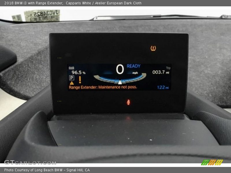 Capparis White / Atelier European Dark Cloth 2018 BMW i3 with Range Extender