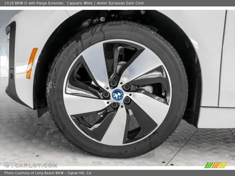 Capparis White / Atelier European Dark Cloth 2018 BMW i3 with Range Extender