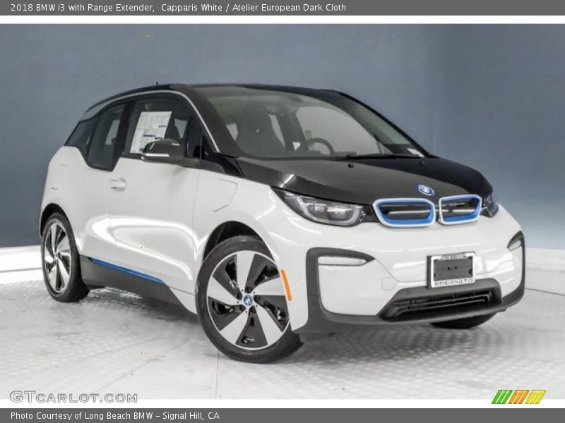 Capparis White / Atelier European Dark Cloth 2018 BMW i3 with Range Extender