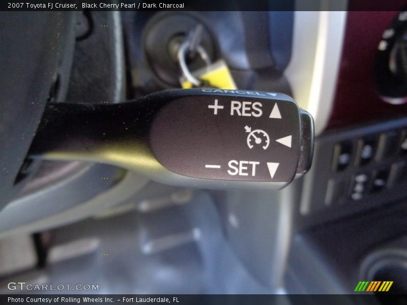 Black Cherry Pearl / Dark Charcoal 2007 Toyota FJ Cruiser