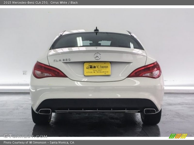 Cirrus White / Black 2015 Mercedes-Benz CLA 250