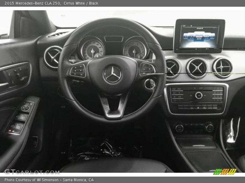 Cirrus White / Black 2015 Mercedes-Benz CLA 250