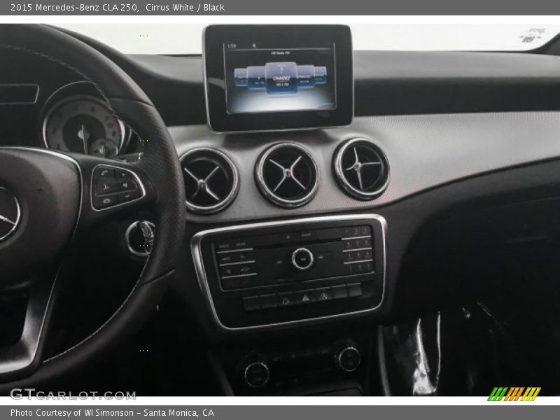 Cirrus White / Black 2015 Mercedes-Benz CLA 250