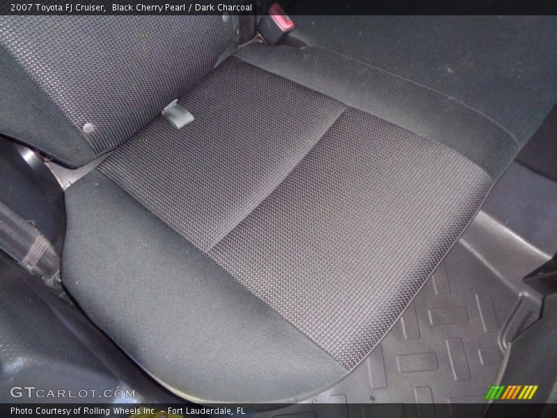 Black Cherry Pearl / Dark Charcoal 2007 Toyota FJ Cruiser