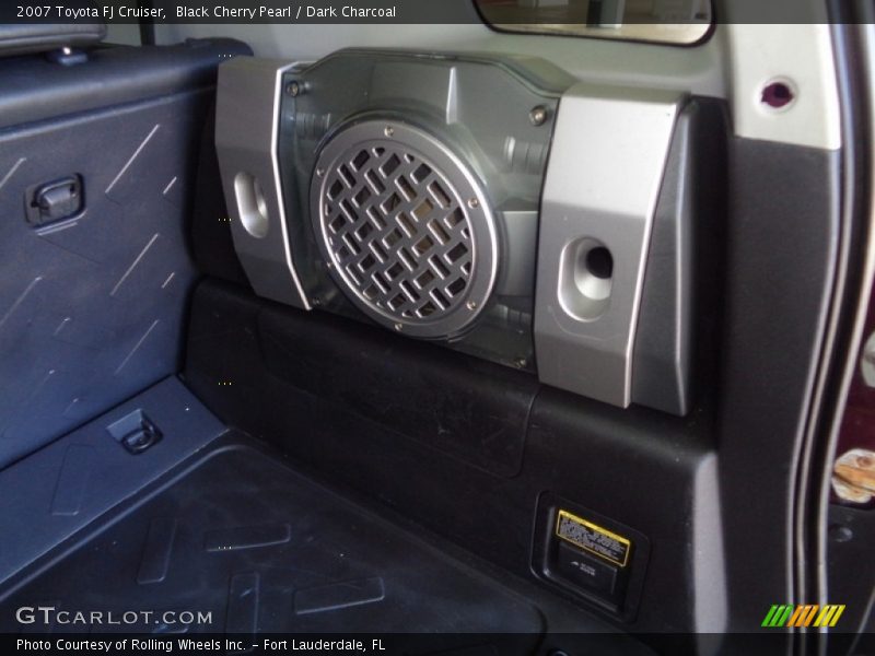 Black Cherry Pearl / Dark Charcoal 2007 Toyota FJ Cruiser