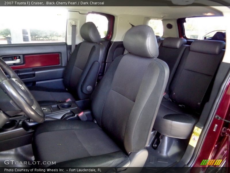 Black Cherry Pearl / Dark Charcoal 2007 Toyota FJ Cruiser