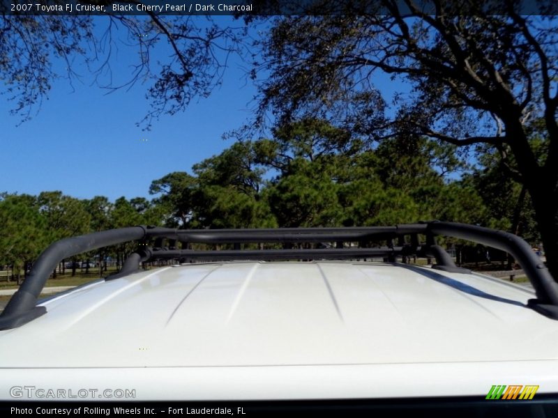 Black Cherry Pearl / Dark Charcoal 2007 Toyota FJ Cruiser