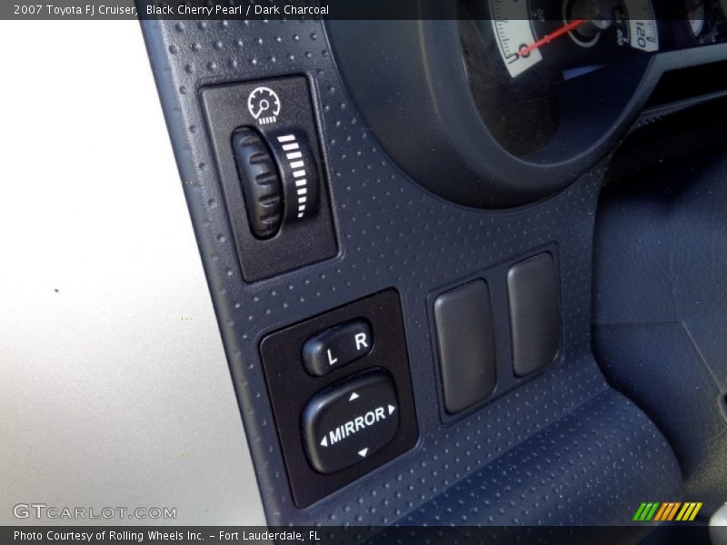 Black Cherry Pearl / Dark Charcoal 2007 Toyota FJ Cruiser