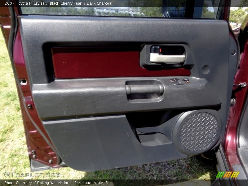 Black Cherry Pearl / Dark Charcoal 2007 Toyota FJ Cruiser