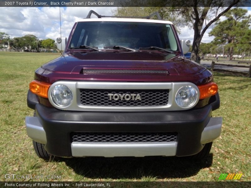 Black Cherry Pearl / Dark Charcoal 2007 Toyota FJ Cruiser