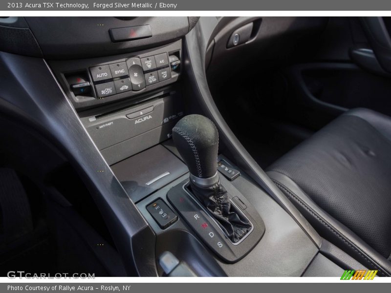Forged Silver Metallic / Ebony 2013 Acura TSX Technology