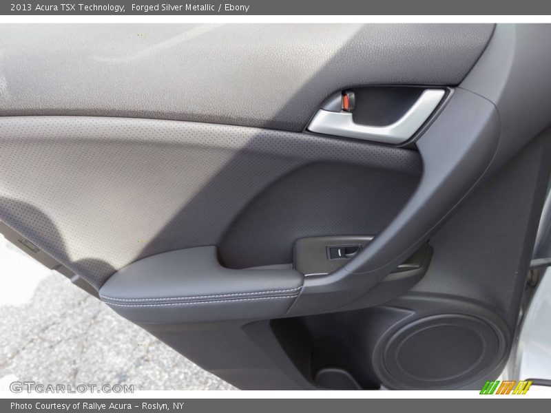 Forged Silver Metallic / Ebony 2013 Acura TSX Technology