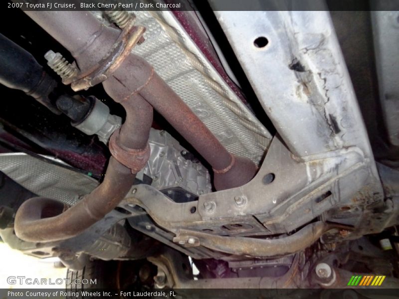 Black Cherry Pearl / Dark Charcoal 2007 Toyota FJ Cruiser