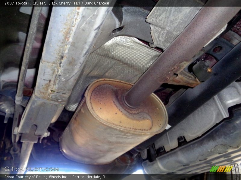 Black Cherry Pearl / Dark Charcoal 2007 Toyota FJ Cruiser