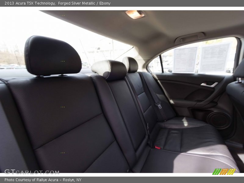 Forged Silver Metallic / Ebony 2013 Acura TSX Technology