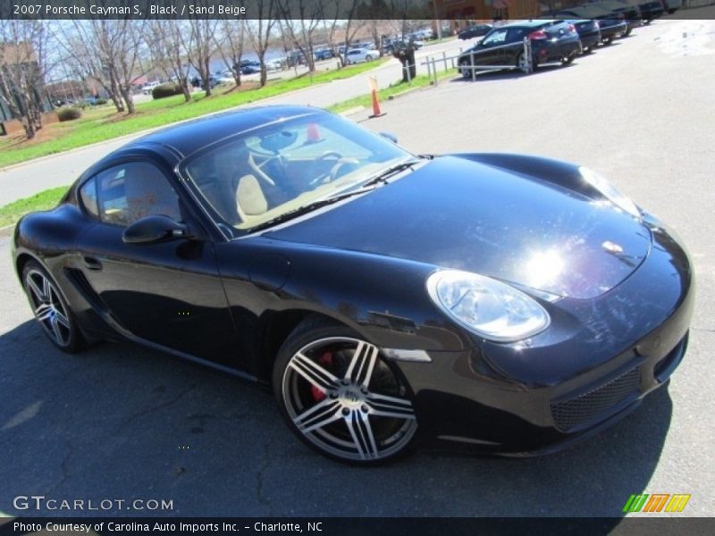 Black / Sand Beige 2007 Porsche Cayman S