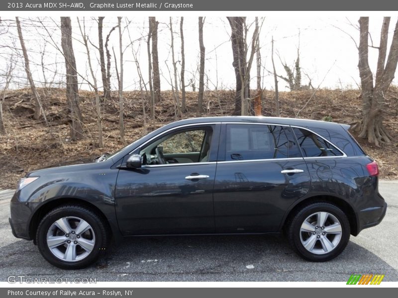 Graphite Luster Metallic / Graystone 2013 Acura MDX SH-AWD