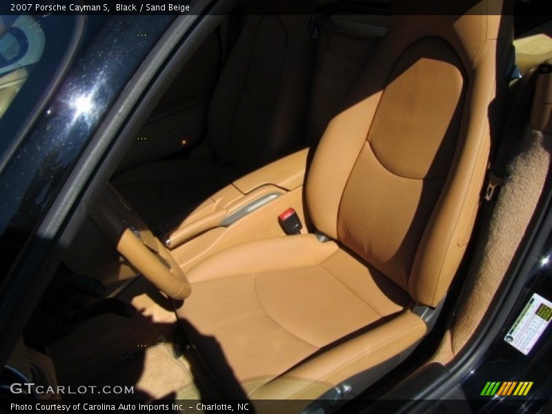 Black / Sand Beige 2007 Porsche Cayman S