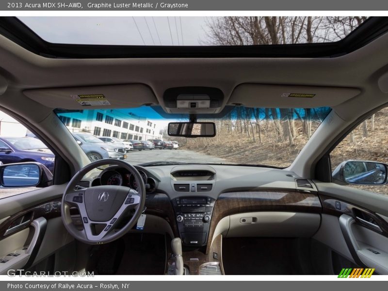 Graphite Luster Metallic / Graystone 2013 Acura MDX SH-AWD