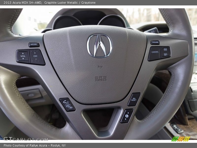 Graphite Luster Metallic / Graystone 2013 Acura MDX SH-AWD