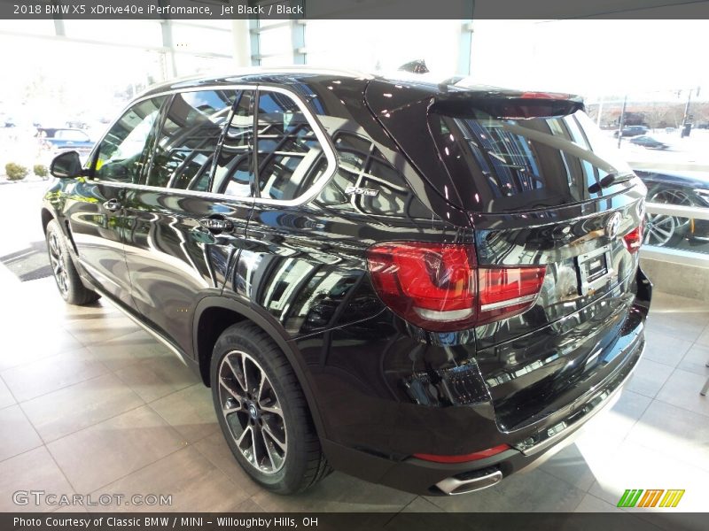 Jet Black / Black 2018 BMW X5 xDrive40e iPerfomance
