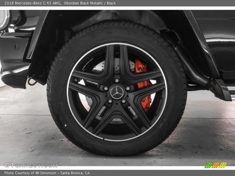 Obsidian Black Metallic / Black 2018 Mercedes-Benz G 63 AMG