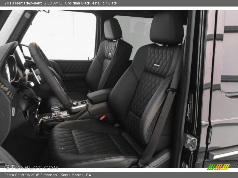 Obsidian Black Metallic / Black 2018 Mercedes-Benz G 63 AMG