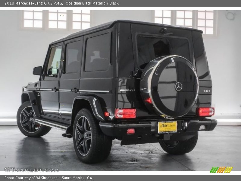 Obsidian Black Metallic / Black 2018 Mercedes-Benz G 63 AMG