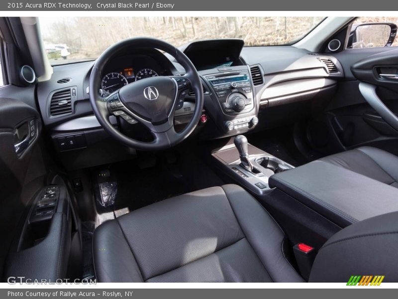 Crystal Black Pearl / Ebony 2015 Acura RDX Technology