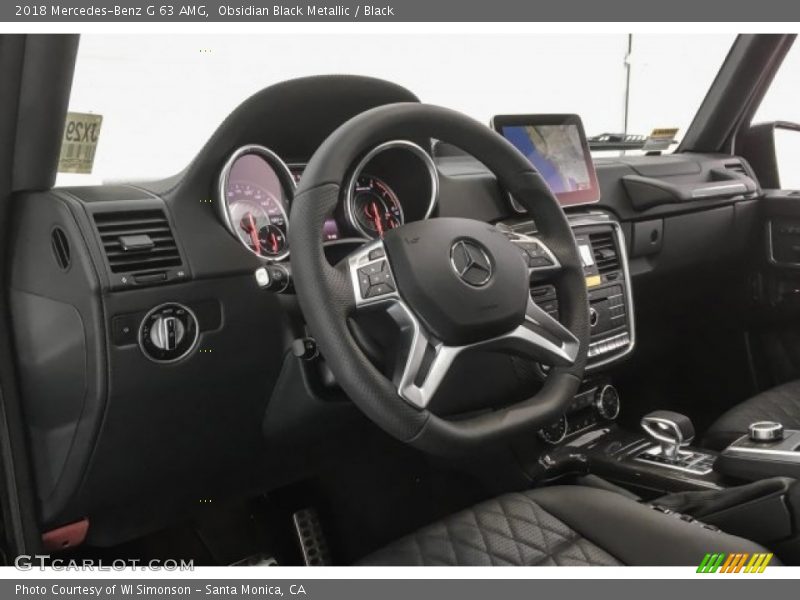 Obsidian Black Metallic / Black 2018 Mercedes-Benz G 63 AMG