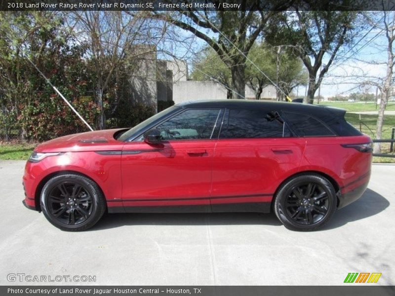 Firenze Red Metallic / Ebony 2018 Land Rover Range Rover Velar R Dynamic SE