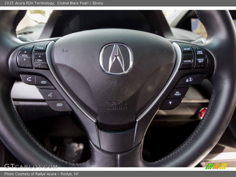 Crystal Black Pearl / Ebony 2015 Acura RDX Technology
