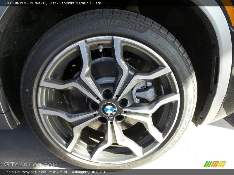Black Sapphire Metallic / Black 2018 BMW X2 xDrive28i