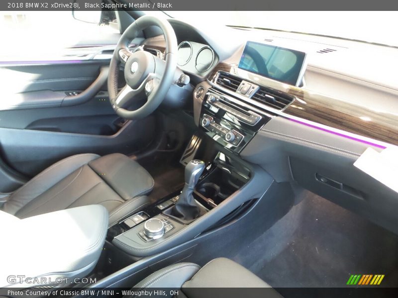 Black Sapphire Metallic / Black 2018 BMW X2 xDrive28i