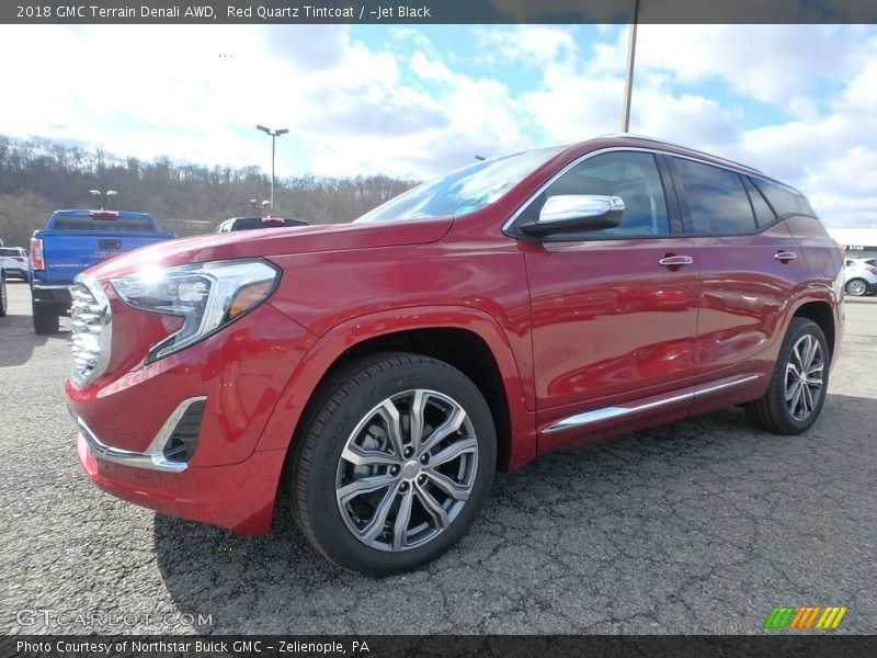 Red Quartz Tintcoat / ­Jet Black 2018 GMC Terrain Denali AWD