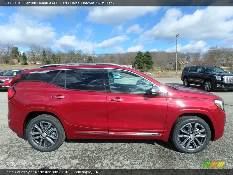 Red Quartz Tintcoat / ­Jet Black 2018 GMC Terrain Denali AWD