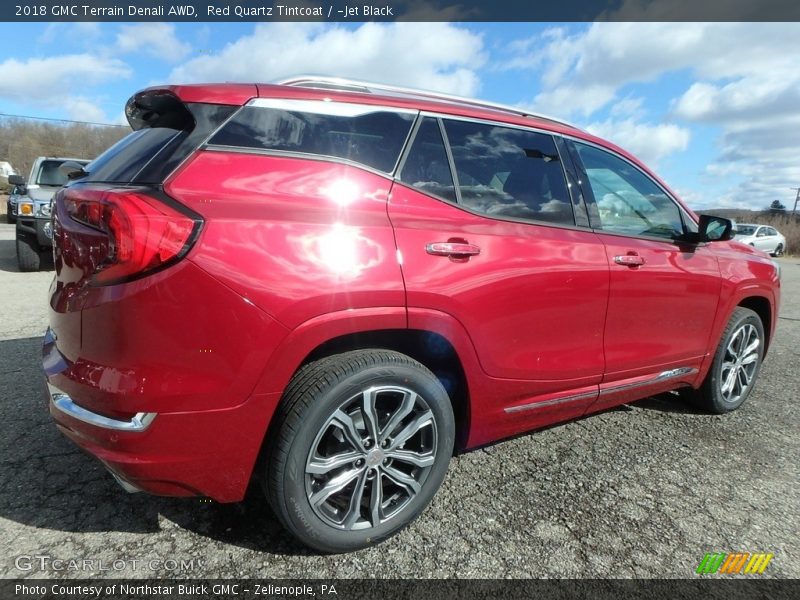 Red Quartz Tintcoat / ­Jet Black 2018 GMC Terrain Denali AWD