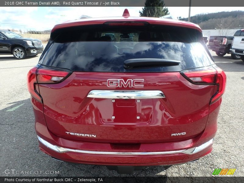 Red Quartz Tintcoat / ­Jet Black 2018 GMC Terrain Denali AWD