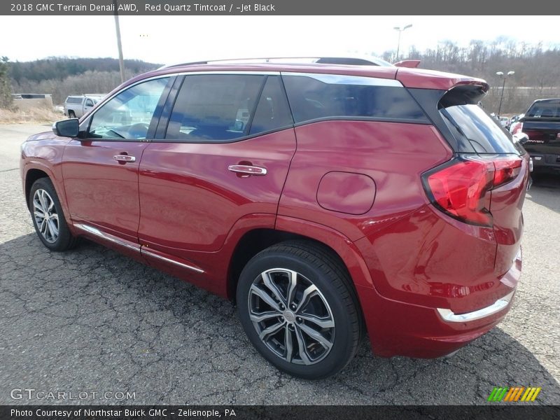 Red Quartz Tintcoat / ­Jet Black 2018 GMC Terrain Denali AWD