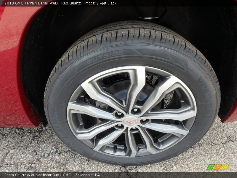 Red Quartz Tintcoat / ­Jet Black 2018 GMC Terrain Denali AWD