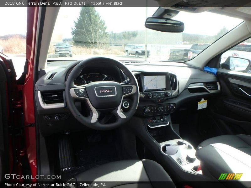 Red Quartz Tintcoat / ­Jet Black 2018 GMC Terrain Denali AWD