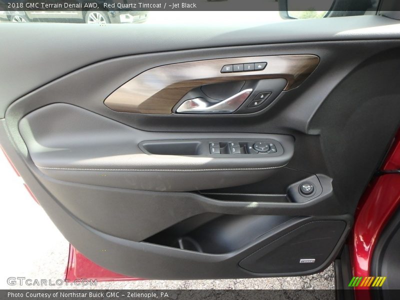 Red Quartz Tintcoat / ­Jet Black 2018 GMC Terrain Denali AWD
